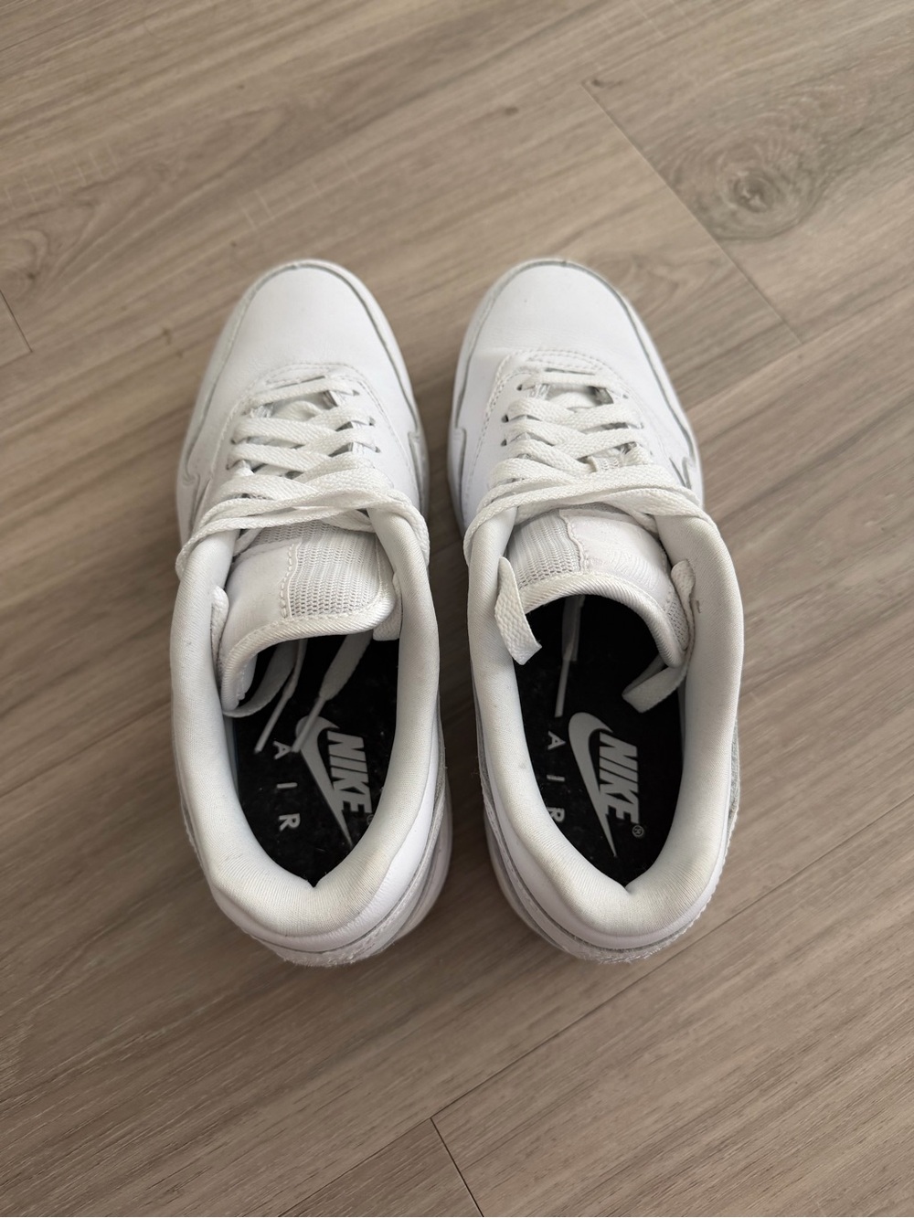 Nike Air Max 90 White Sneakers Women’s Size 7.5 - Picture 4 of 6
